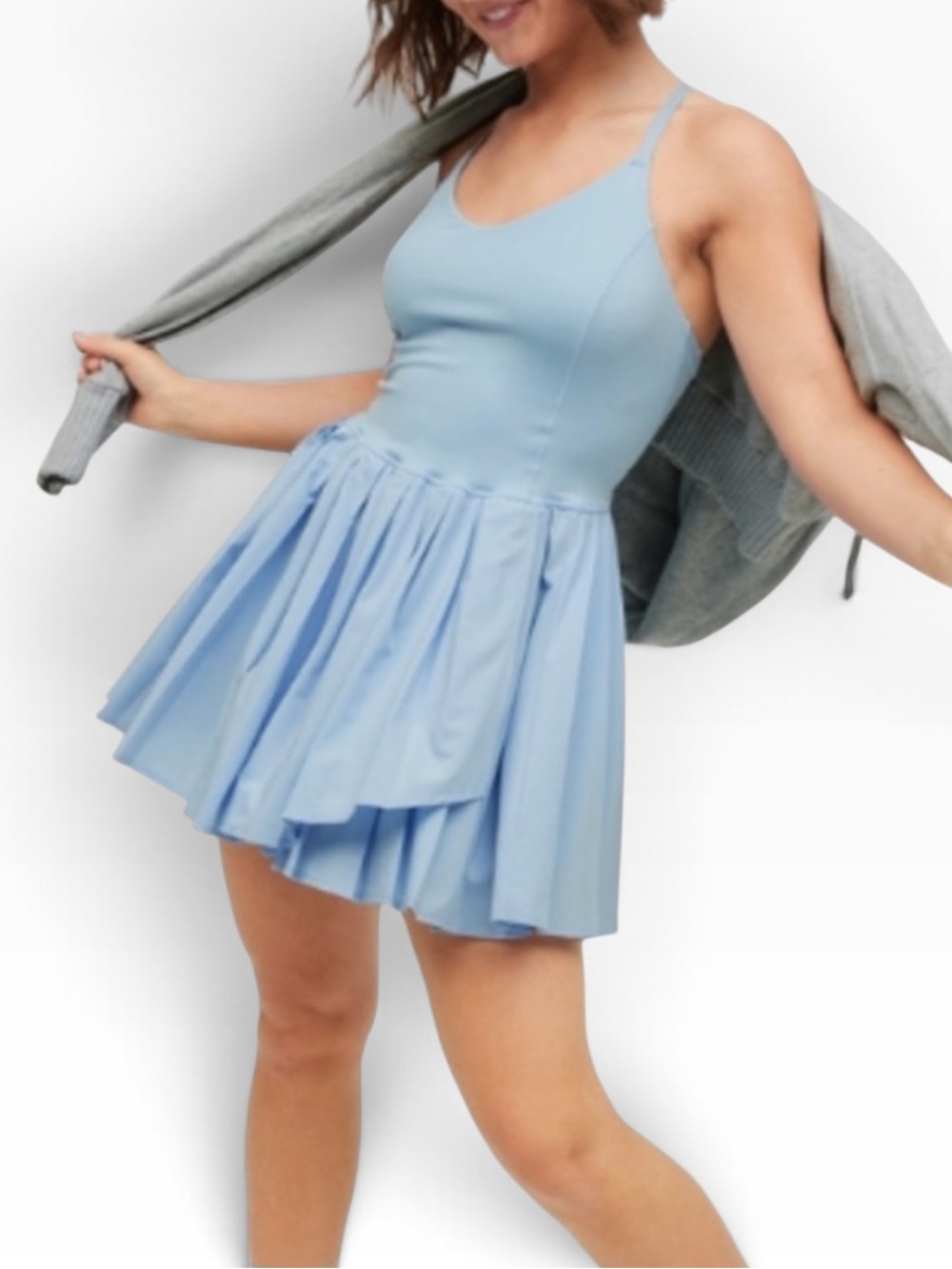 NWT Offline by Aerie Pleated Tennis Mini Dress